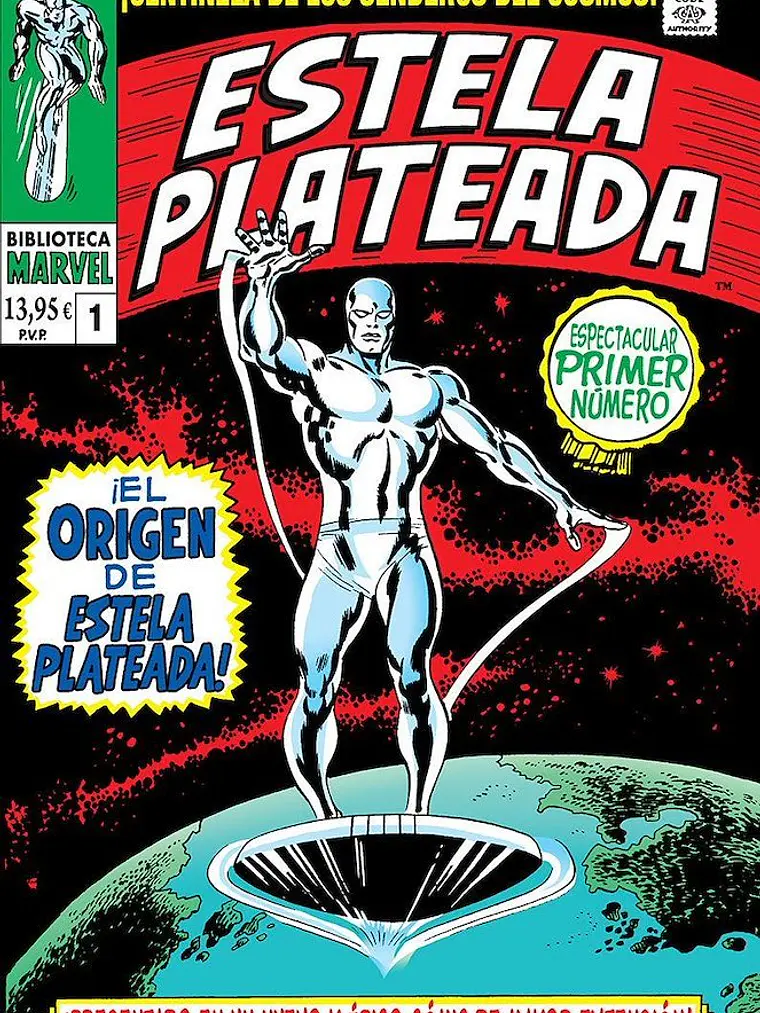 PREVENTA - BIBLIOTECA MARVEL 108 ESTELA PLATEADA 01 1