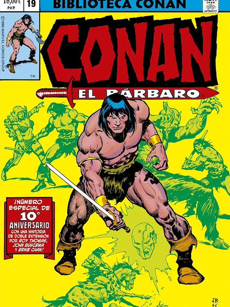 PREVENTA - BIBLIOTECA CONAN EL BÁRBARO 19 1
