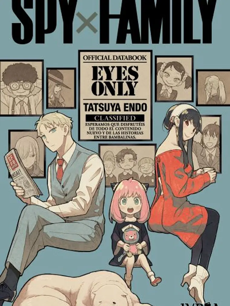 SPY X FAMILY: EYES ONLY. OFFICIAL DATABOOK - IVREA ESPANA 1