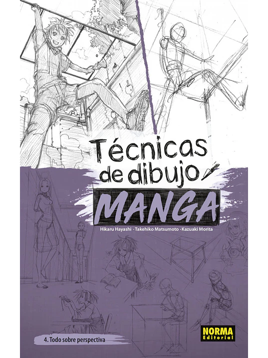 TECNICAS DE DIBUJO MANGA 04-TODO SOBRE PERSPECTIVA - NORMA 1