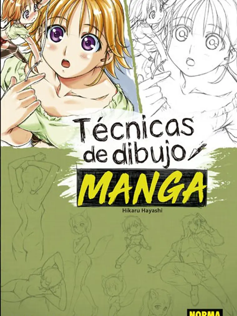 TECNICAS DE DIBUJO MANGA 02- CNONES Y PROPORCIONES - NORMA 1