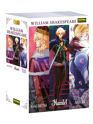 PACK CLASICOS MANGA: WILLIAM SHAKESPEARE - NORMA