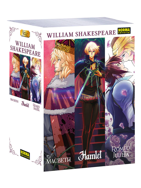 PACK CLASICOS MANGA: WILLIAM SHAKESPEARE - NORMA 1
