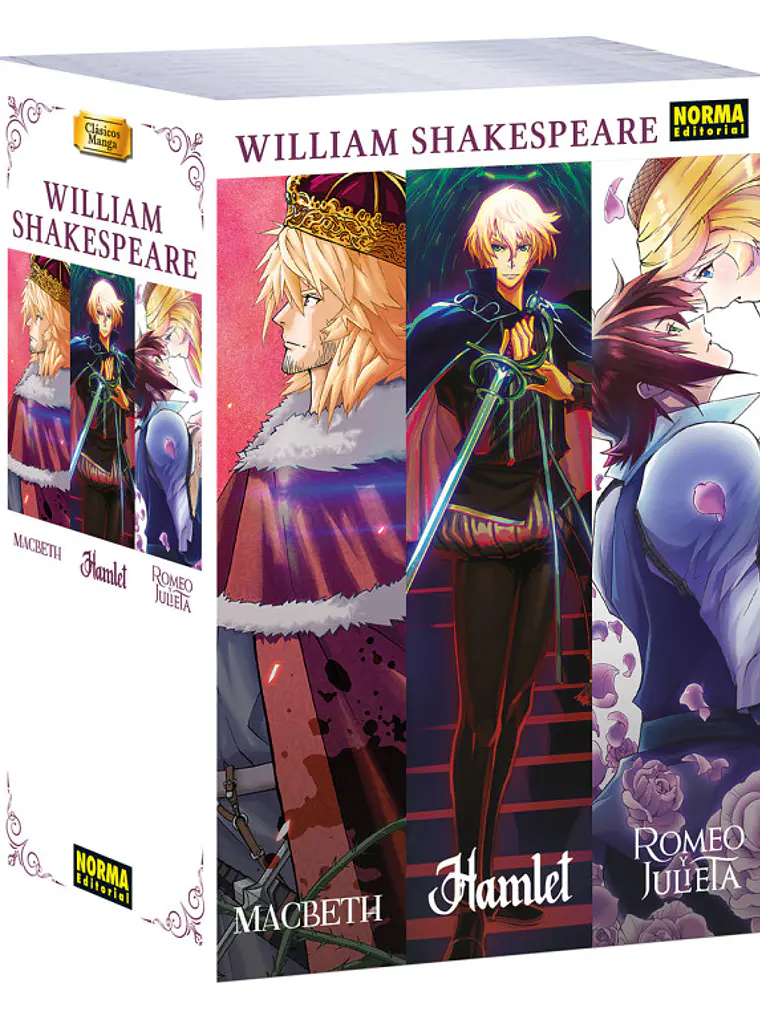 PACK CLASICOS MANGA: WILLIAM SHAKESPEARE - NORMA 1