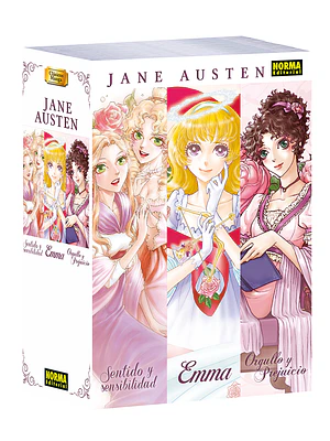 PACK CLASICOS MANGA: JANE AUSTEN - NORMA