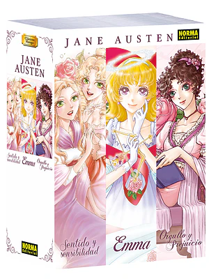 PACK CLASICOS MANGA: JANE AUSTEN - NORMA