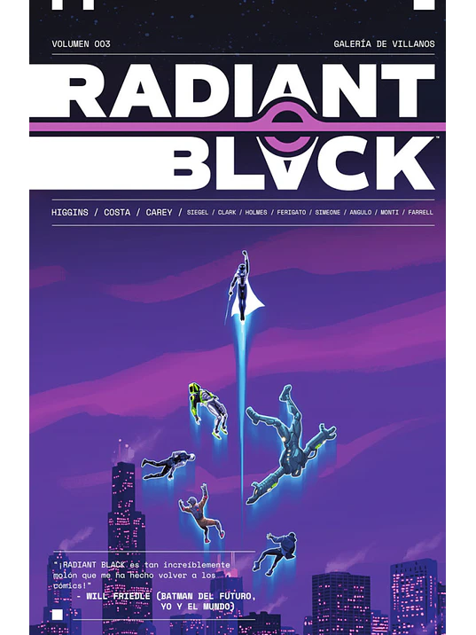 RADIANT BLACK 03. GALERIA DE VILLANOS - NORMA 1