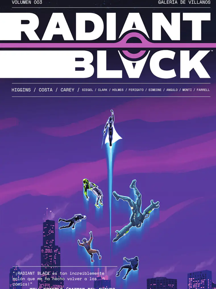 RADIANT BLACK 03. GALERIA DE VILLANOS - NORMA 1
