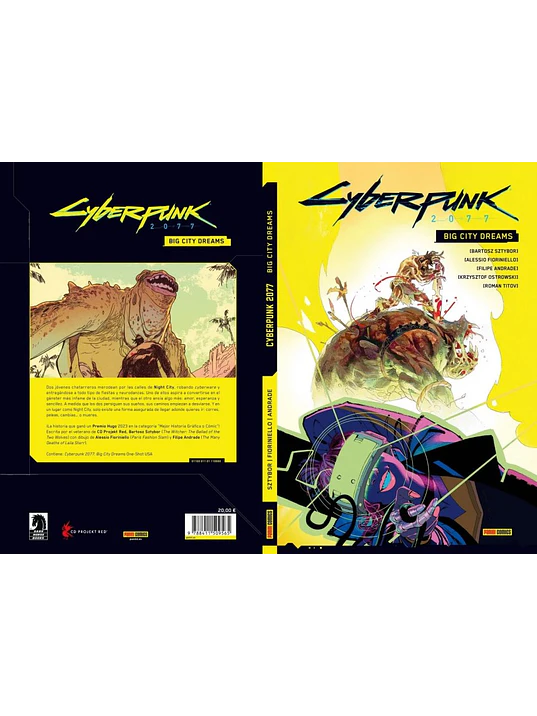 CYBERPUNK 2077: BIG CITY DREAMS - PANINI ESPANA 1