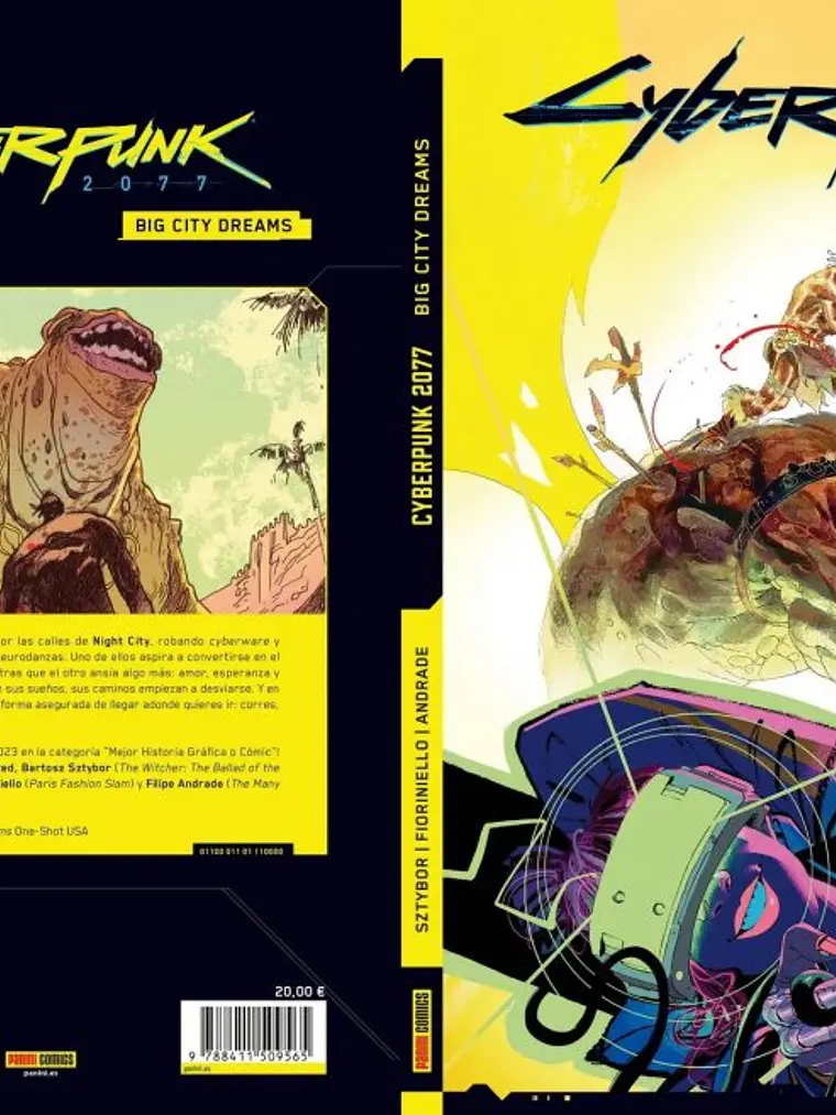 CYBERPUNK 2077: BIG CITY DREAMS - PANINI ESPANA 1