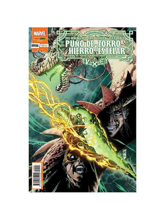 V.X.E.: PUNO DE HIERRO Y ZORRO ESTELAR - PANINI ESPANA 1