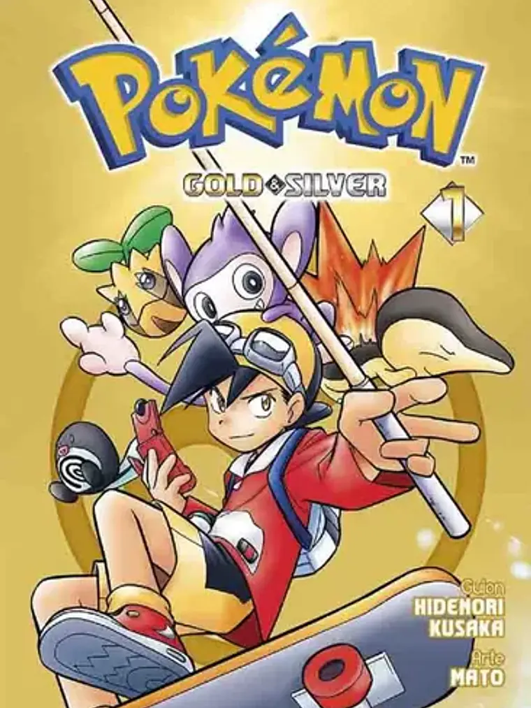 POKEMON GOLD & SILVER 01 - PANINI ARGENTINA 1