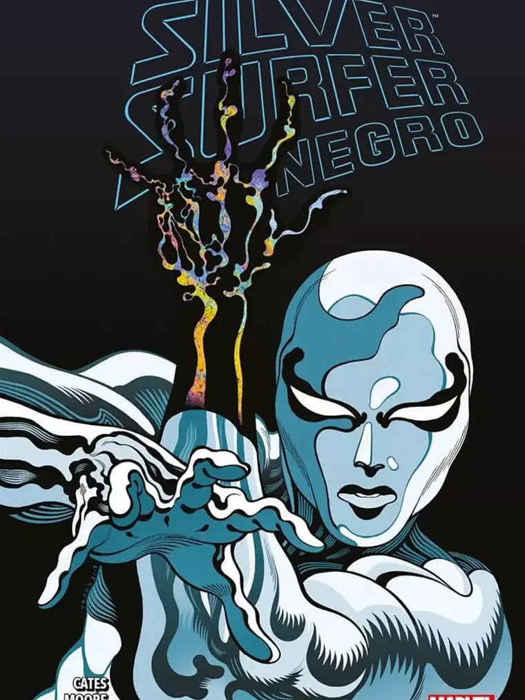 SILVER SURFER NEGRO TPB - PANINI LATAM 1