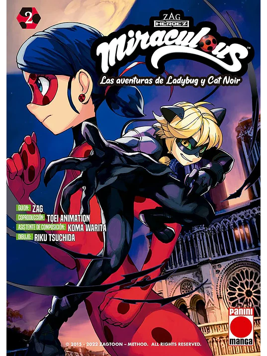 MIRACULOUS. LAS AVENTURAS DE LADYBUG Y CAT NOIR 02 - PANINI ESPANA 1