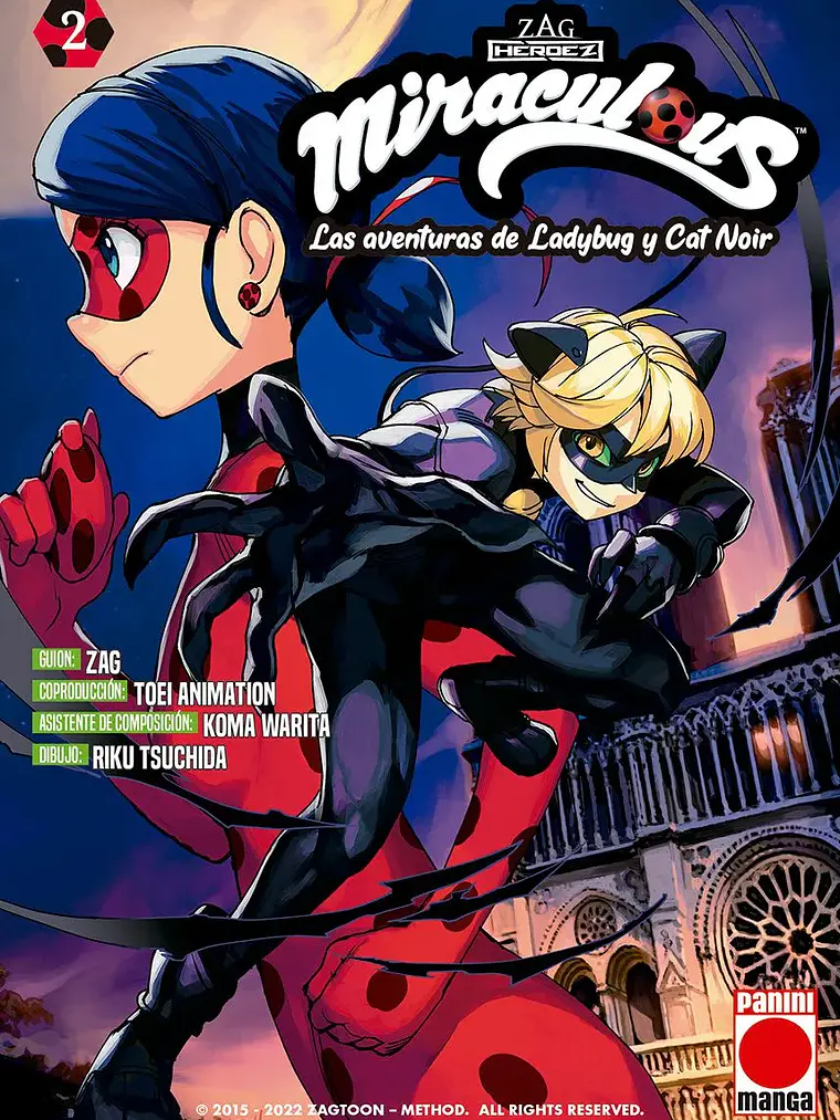 MIRACULOUS. LAS AVENTURAS DE LADYBUG Y CAT NOIR 02 - PANINI ESPANA 1