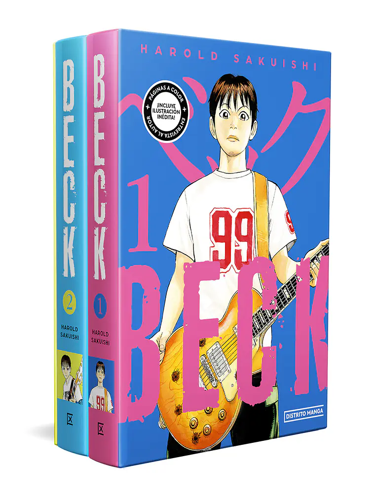 BECK 1 Y 2 PACK - DISTRITO MANGA 1