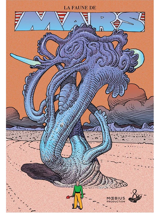JEAN GIRAUD MOEBIUS - LA FAUNE DE MARS - ECC 1