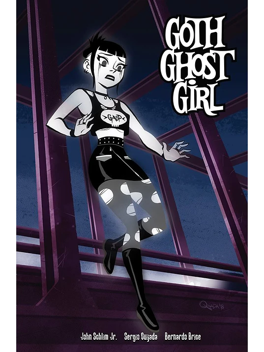 GOTH GHOST GIRL 01 - VISUALES 1
