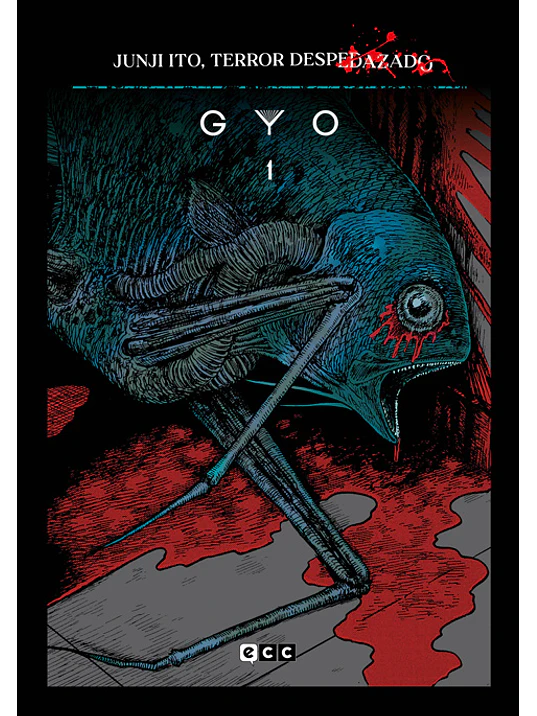 JUNJI ITO, TERROR DESPEDAZADO 08 DE 28 - GYO NUM. 1 - ECC 1