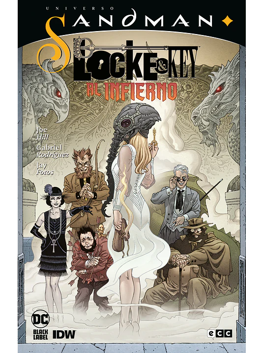 UNIVERSO SANDMAN-LOCKE & KEY: AL INFIERNO - ECC 1