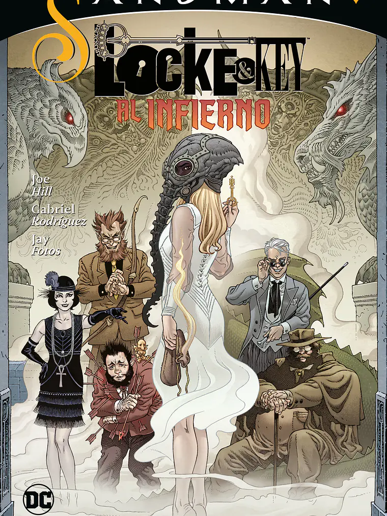 UNIVERSO SANDMAN-LOCKE & KEY: AL INFIERNO - ECC 1
