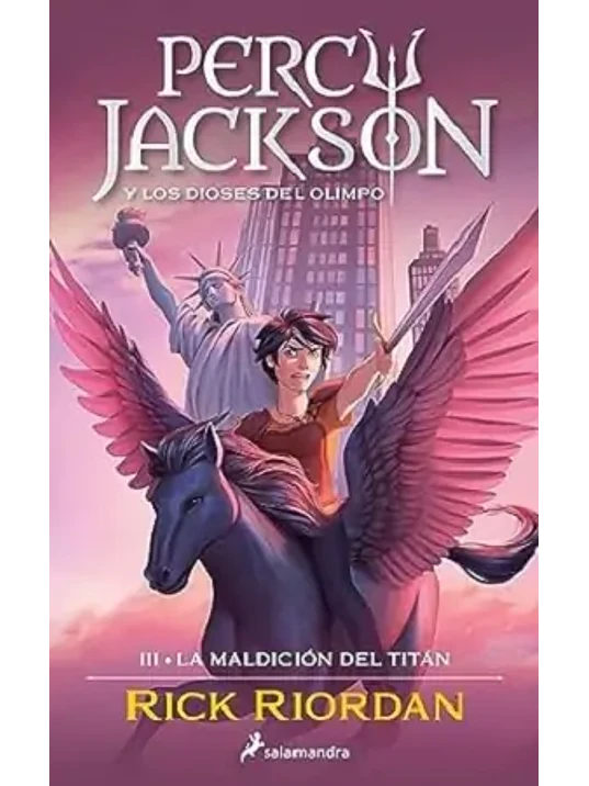 PERCY JACKSON 03 DIOSES DEL OLIMPO. LA MALDICION DEL TITN - SALAMANDRA 1