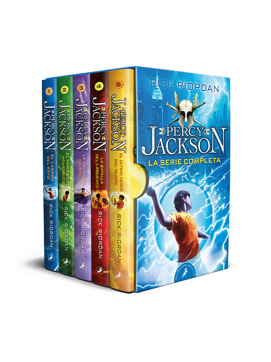 PERCY JACKSON PACK - SALAMANDRA 1