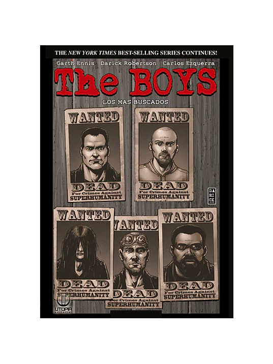 THE BOYS VOL. 06: LOS MAS BUSCADOS - UTOPIA 1