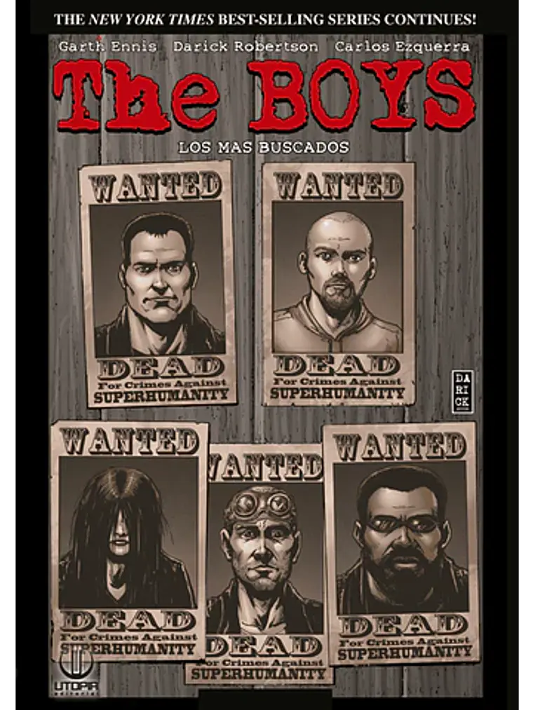 THE BOYS VOL. 06: LOS MAS BUSCADOS - UTOPIA 1