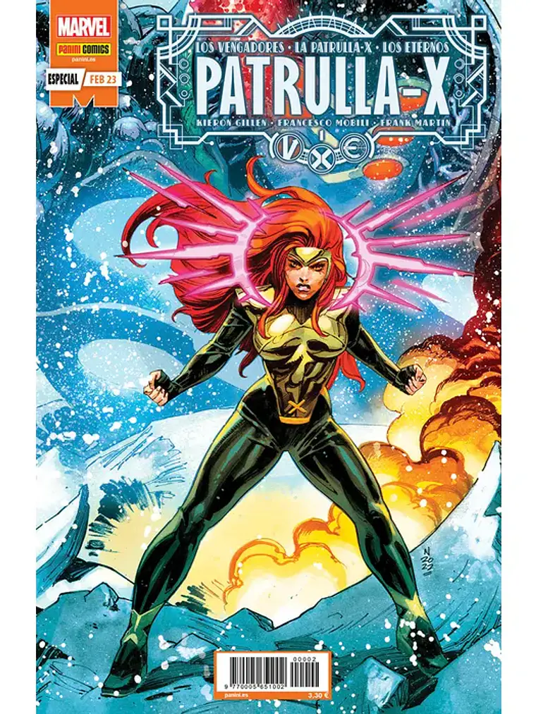 V.X.E.: PATRULLA-X - PANINI ESPANA 1