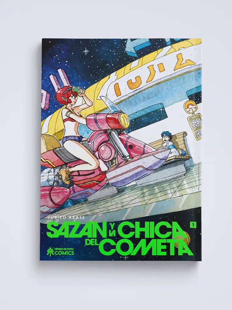 SAZAN Y LA CHICA DEL COMETA 01 - HEROES DE PAPEL 1