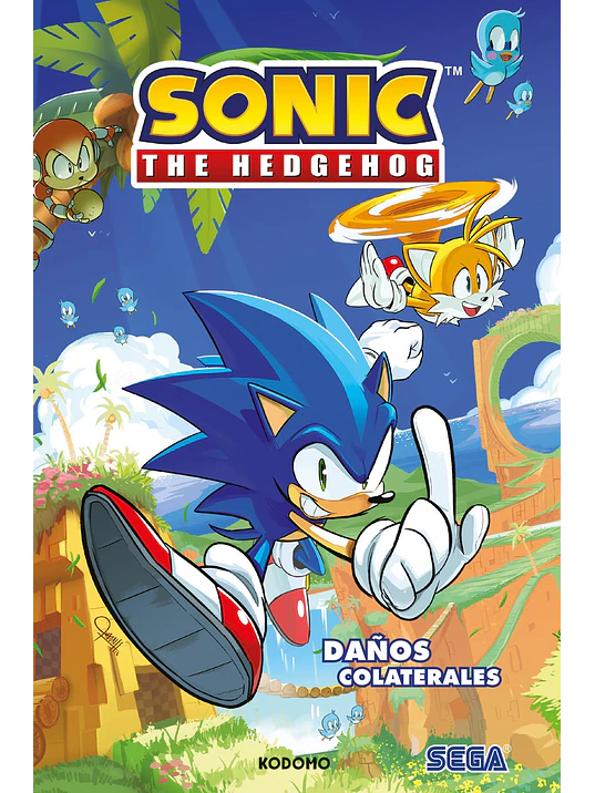 SONIC THE HEDGEHOG VOL. 01: DANOS COLATERALES BIBLIOTECA SUPER KODOMO - ECC 1
