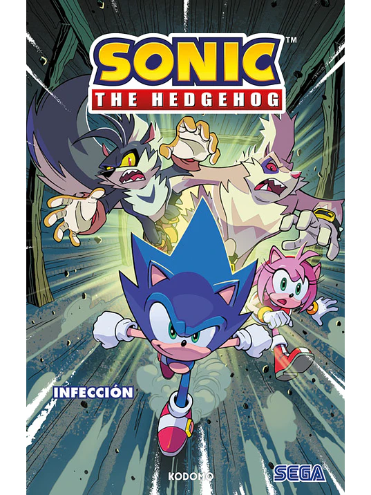 SONIC THE HEDGEHOG VOL. 04: INFECCION BIBLIOTECA SUPER KODOMO - ECC 1