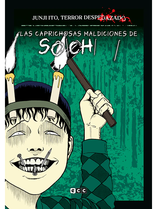 JUNJI ITO, TERROR DESPEDAZADO 13 DE 28 - LAS CAPRICHOSAS MALDICIONES DE SOICHI NUM. 1 - ECC 1