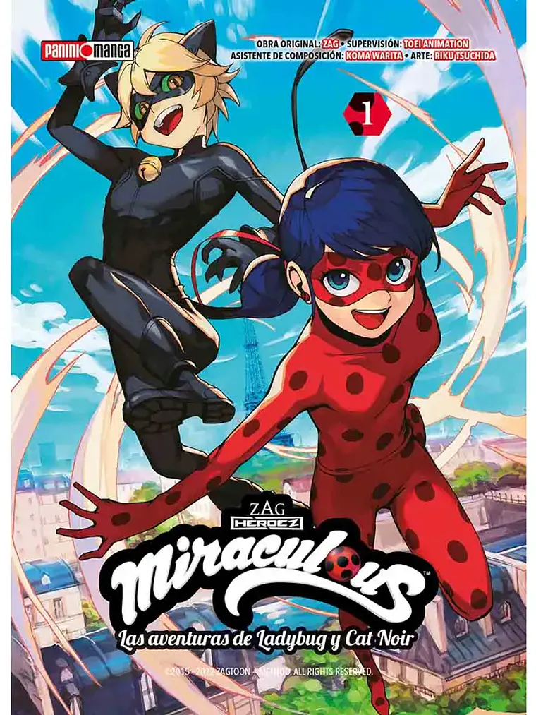 MIRACULOUS 01 - PANINI ARGENTINA 1
