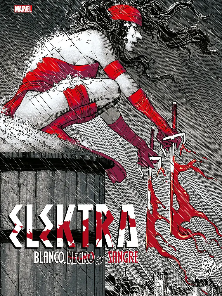 ELEKTRA: BLANCO, NEGRO Y SANGRE - PANINI ESPANA 1