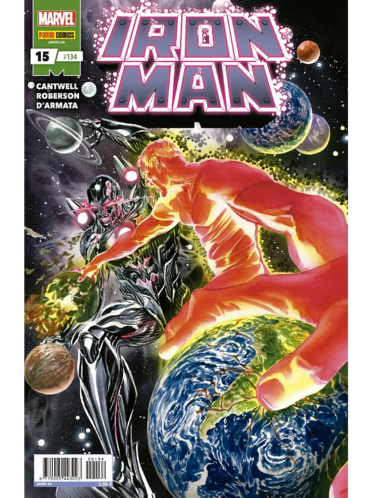 IRON MAN 15 - PANINI ESPANA 1