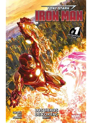 TONY STARK IRON MAN TPB VOL. 08: LOS LIBROS DE KORVAC PARTE 1 - PANINI LATAM