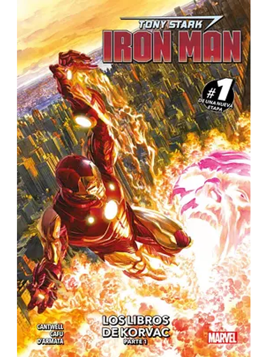 TONY STARK IRON MAN TPB VOL. 08: LOS LIBROS DE KORVAC PARTE 1 - PANINI LATAM 1