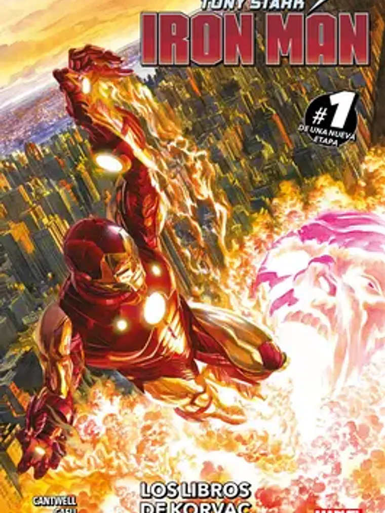 TONY STARK IRON MAN TPB VOL. 08: LOS LIBROS DE KORVAC PARTE 1 - PANINI LATAM 1