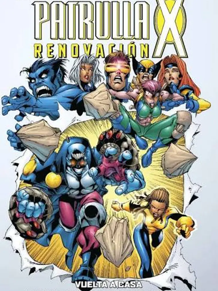 PATRULLA-X: RENOVACION 01: VUELTA A CASA - PANINI ESPANA 1