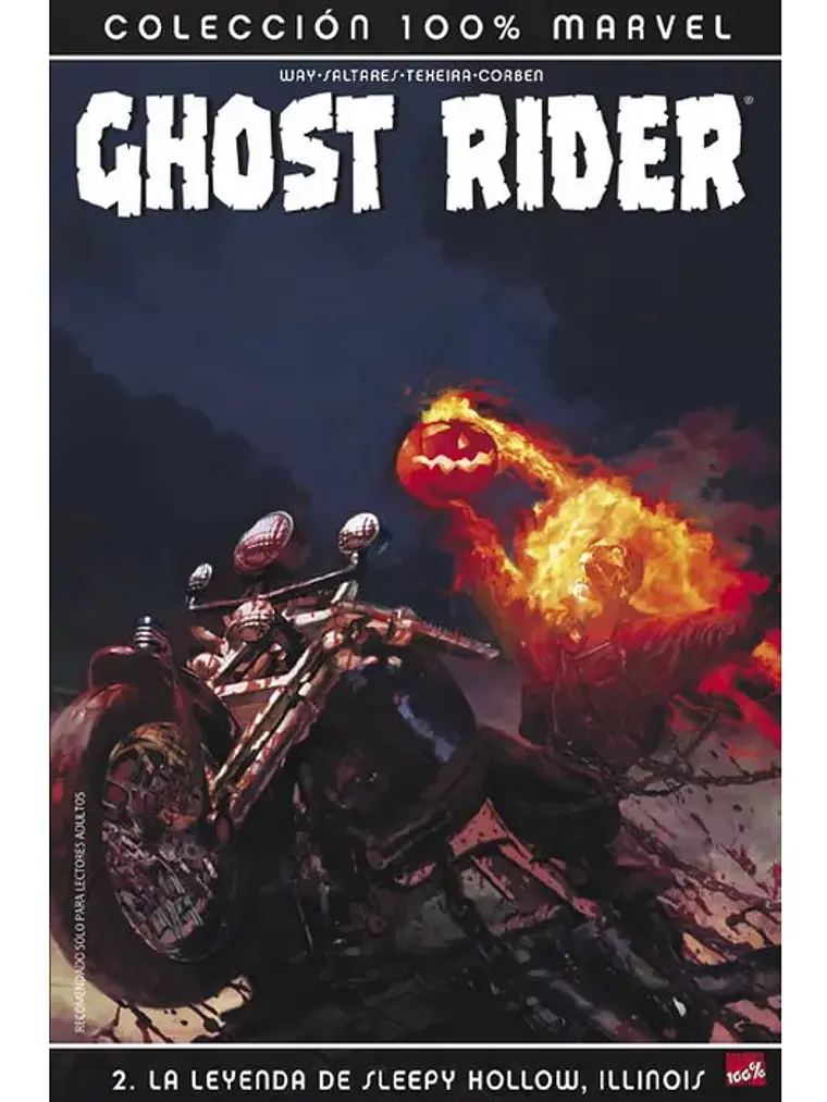 GHOST RIDER 02: LA LEYENDA DE SLEEPY HOLLOW - PANINI ESPANA 1