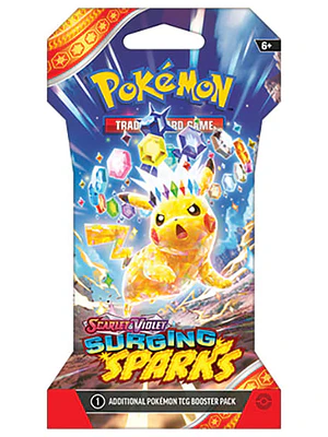 POKEMON SCARLET & VIOLET 08 SURGING SPARKS SLEEVED BOOSTER- ESPAÑOL