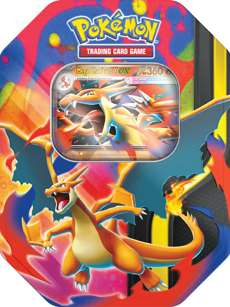 POKEMON MEGA CHARIZARD TIN - ESPAÑOL 1