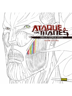 ATAQUE A LOS TITANES. LIBRO DE COLOREAR OFICIAL 2
