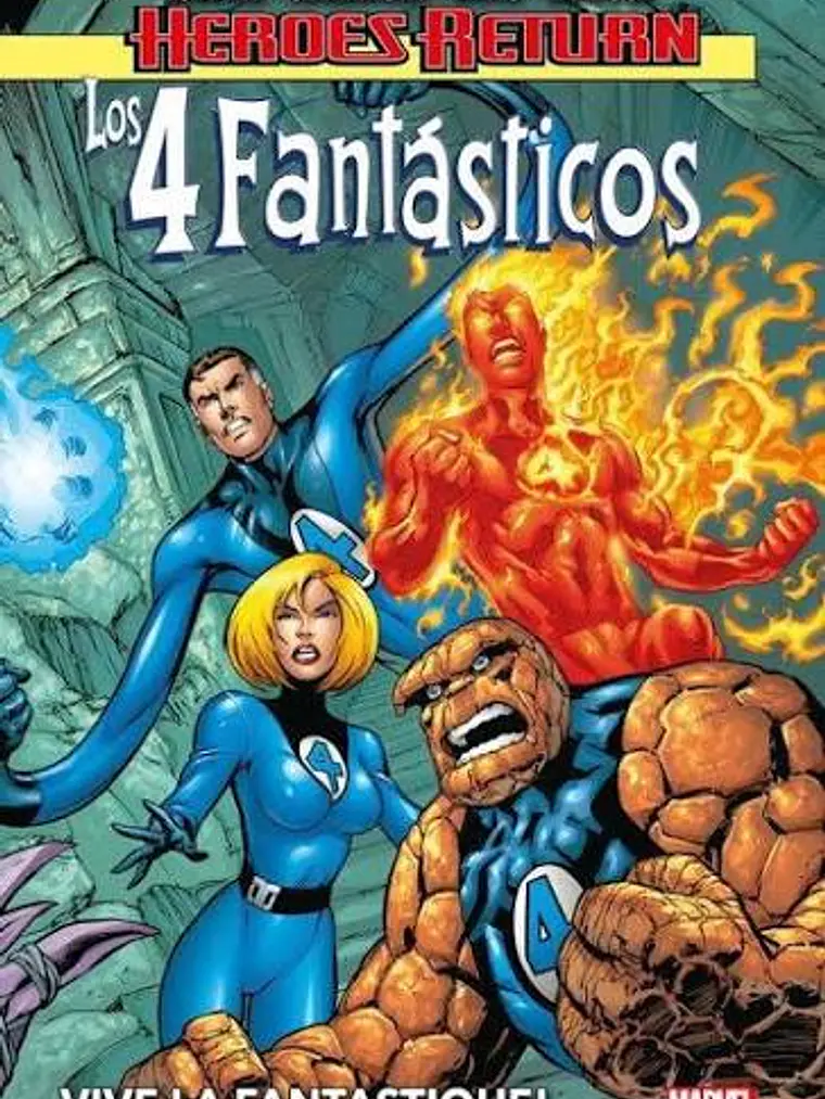 LOS 4 FANTASTICOS 01: VIVE LES FANTASTIQUE HEROES RETURN - PANINI ESPANA 1
