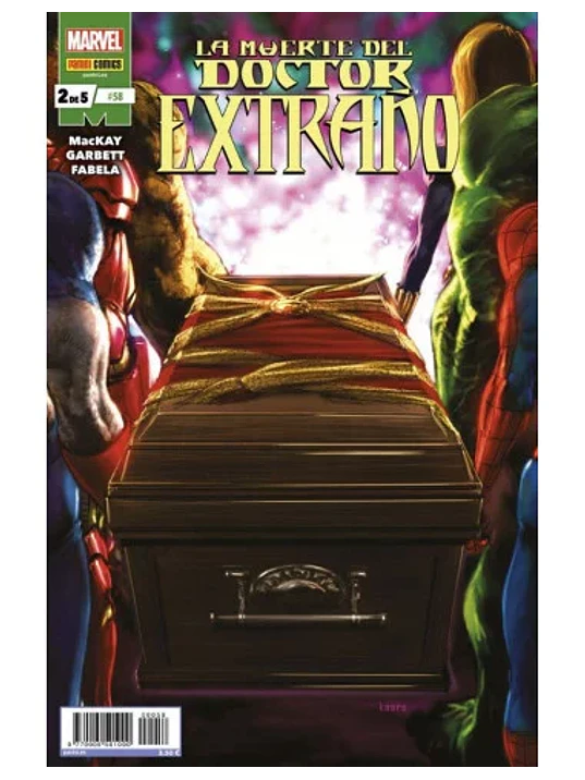 LA MUERTE DEL DOCTOR EXTRANO 02 DE 5 - PANINI ESPANA 1