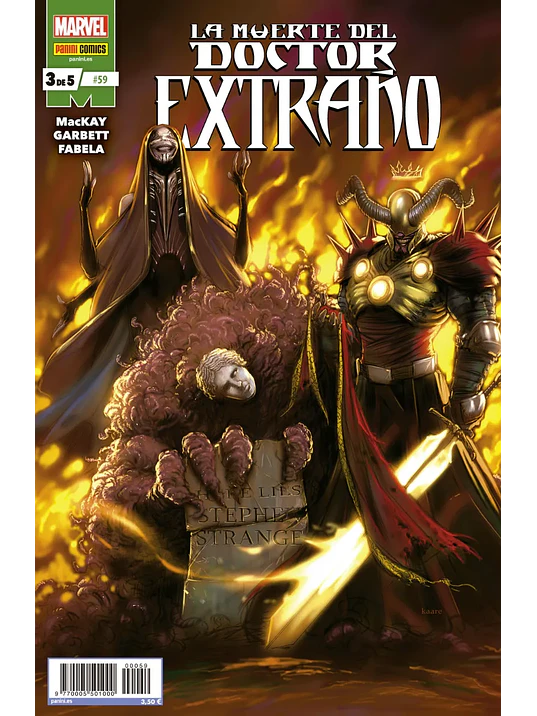 LA MUERTE DEL DOCTOR EXTRANO 03 DE 5 - PANINI ESPANA 1