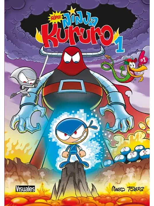 SUPER NINJA KURURO 1 - VISUALES 1