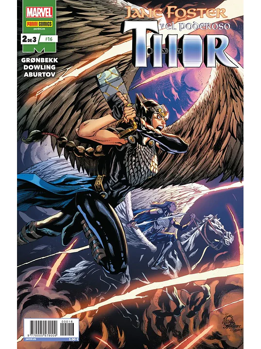 JANE FOSTER Y EL PODEROSO THOR 2 DE 3 - PANINI ESPANA 1